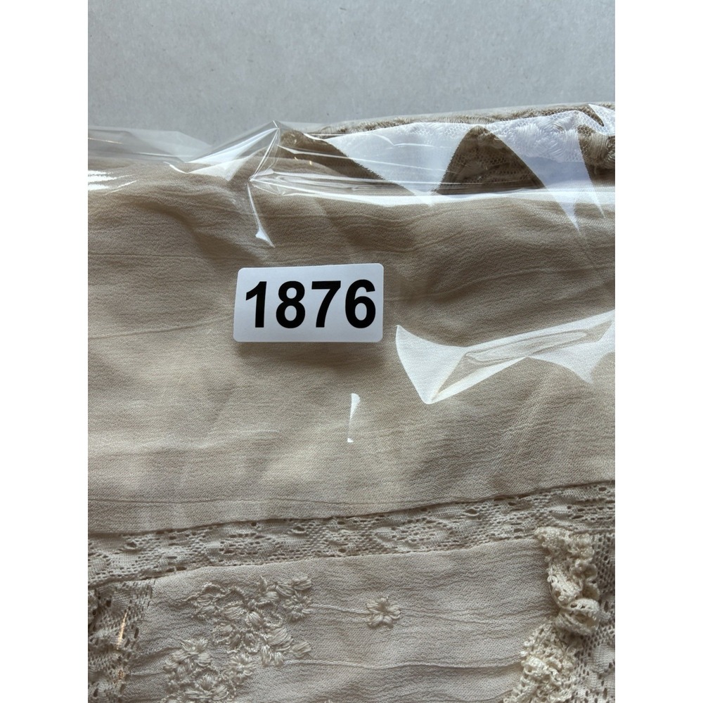 Sundance Tunic Tank Top‎ Sz SP Oversized Ivory Lace Feminine - Picture 8 of 8